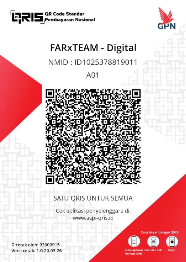 QRIS FARxTEAM